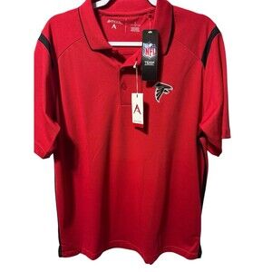 Atlanta Falcons NFL Antigua Adult Sz. L  Polo Shirt NFL Licensed NWT